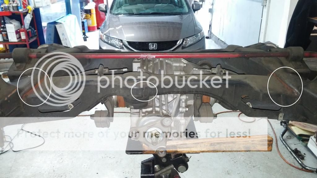 Complete Prothane bushing install (front and rear)....Good news, bad news....... Custom Dodge