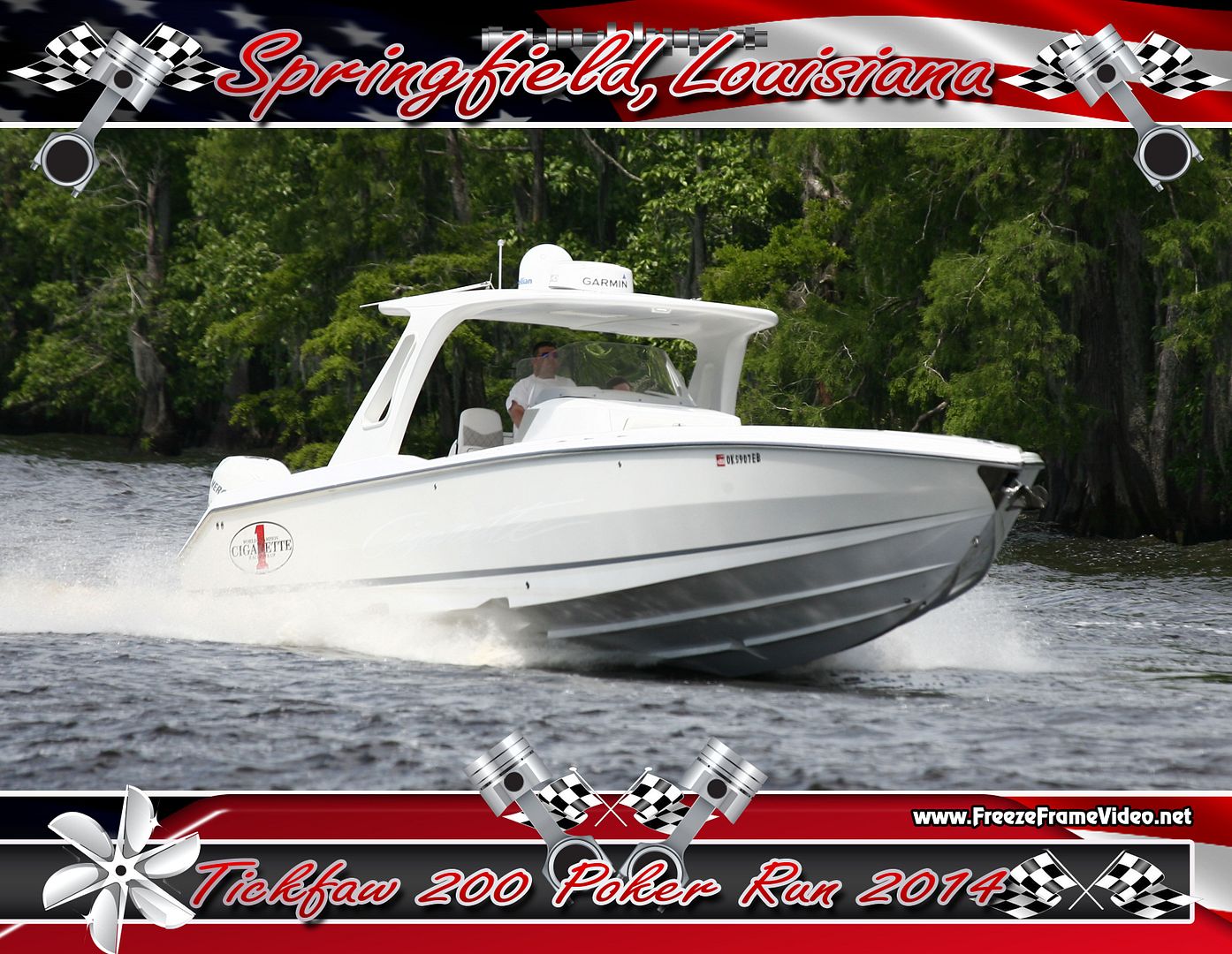 Lake conroe poker run