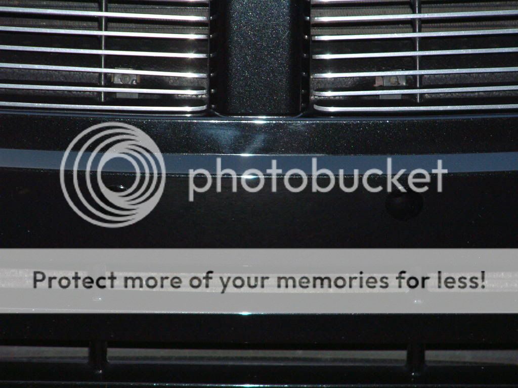 Cover front license plate holes